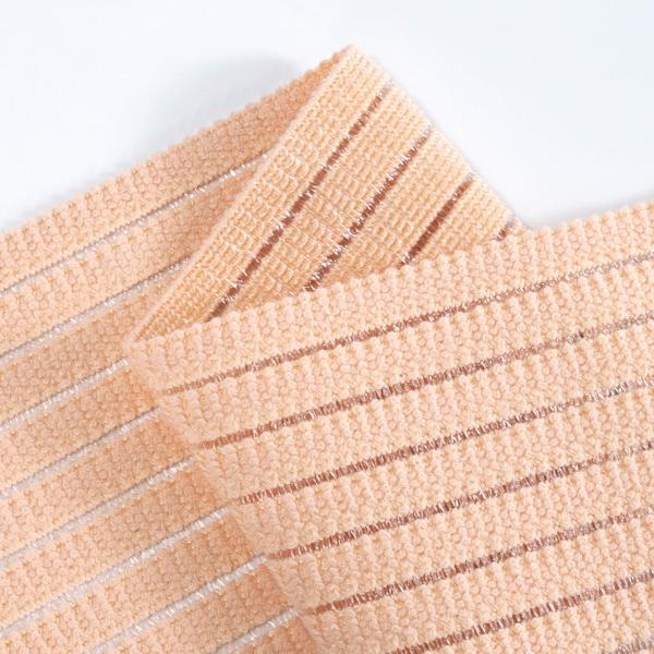 Medical sports custom wide soft woven elastic waistband for medical wrist strap ankle strap