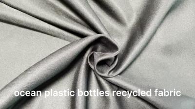 GRS Custom Made ocean Recycled 280T Poly Pongee polyester Fabric
