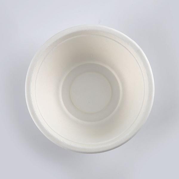 Biodegradable Sugarcane Bagasse Bowl 500ml(16oz) Sugarcane Pulp Customized 16oz >10 Disposable,sustainable