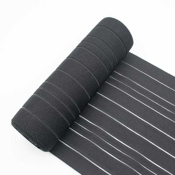 Custom elastic belt elastic bandage 230mm black fishing line medical elastic band for sports protection orthotics