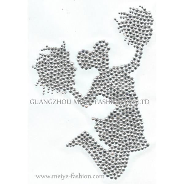 Heat transfer, Hot fix motif, Motif, Transfer, Rhinestone, Crystal