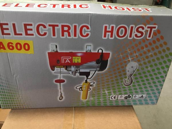 Easy Installation Electric Wire Rope Hoist Single Phase Power Supply CE Approved