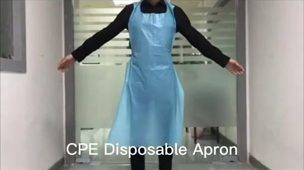 Cheap Price New Material Disposable Protective Apron Biodegradable Industrial Waterproof Apron