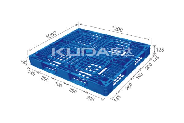 automatic pallet warehouse 1210F The grid field words PLASTIC PALLET china manufacturer