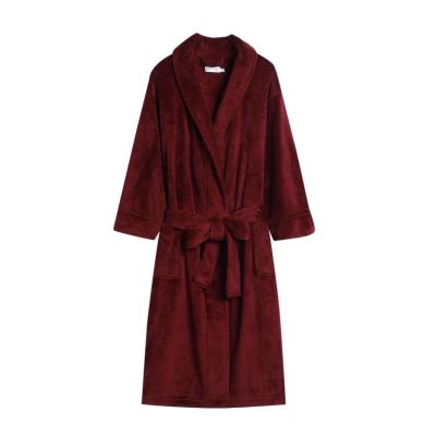 super soft cheap adults coral fleece bathrobe Bodysuit bathrobe women Wholesale pajamas flanne fleece bathrobe