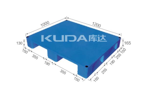 automatic pallet warehouse 1210E Tablet sichuan words PLASTIC PALLET（BUILT-IN STEEL TUBE）from china