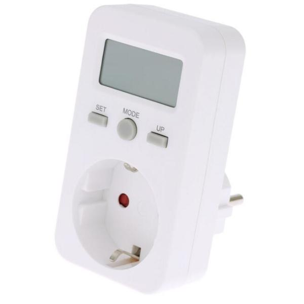 EU /AU/UK Plug-in Digital wattmeter LCD Energy Monitor Power Meter Electricity Electric swr meter Usage Monitoring Socket