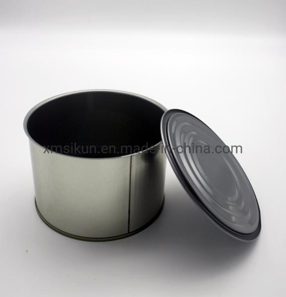 Hot Selling Food Grade 950# Metal Round Tin Can with Easy Open Lid