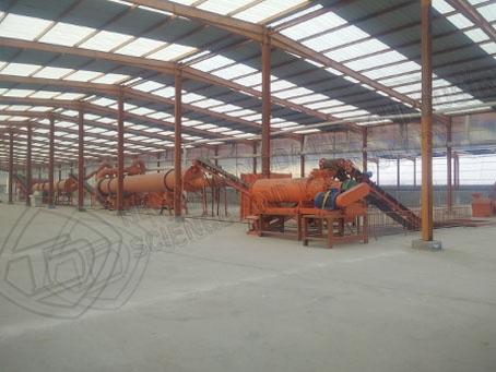 Henan fertilizer plant organic fertilizer production line equipment machine for manufacturing plant