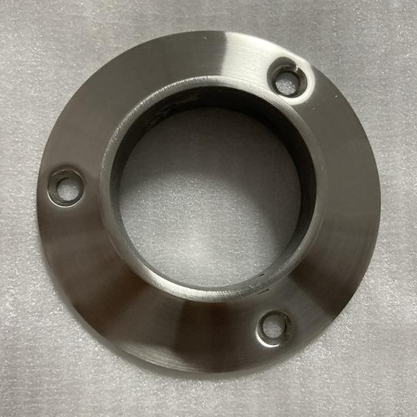 Staircase Stainless Steel 304 Balustrade Handrail Pipe Fittings Base Plate Flange for Round Tube