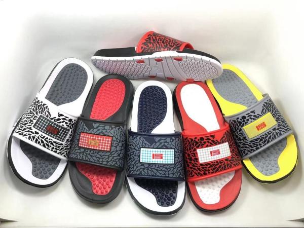 Slides Sandals, Massage Shower Bathroom Slipper, Non-Slip Quick Drying Open Toe Super Soft Thick Sole Sandals, 2020 Latest Technology-Super Soft Home Slippers