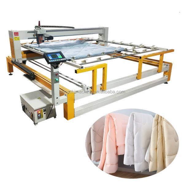 Mattress tape edging auto polyester home long arm quilting machine price for duvet