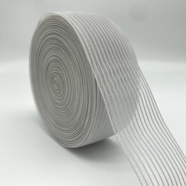 50mm Polyester Rubber Silk Elastic Band Medical Elastic Webbing For Pregnancy