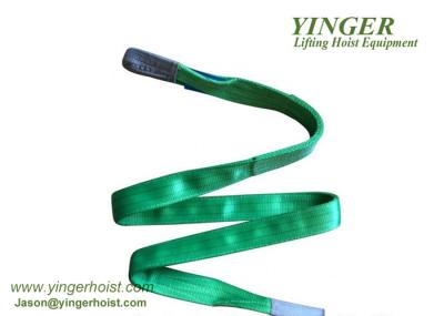 Polyester Round Lifting Accessories For Cranes 1m - 10m Endless Web Sling