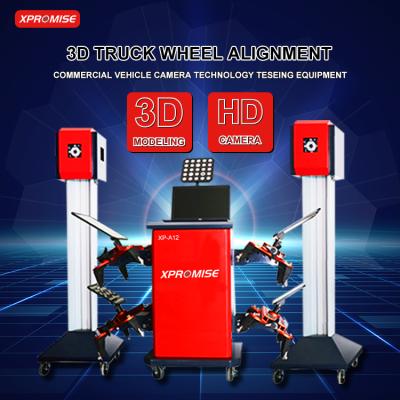 Electronic Truck Wheel Alignment 3D Accurate Measurement Range
