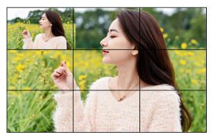 Ultra Narrow Edge SCCP TFT 55 Inch LCD Mosaic Screen