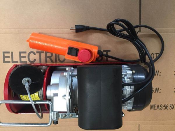Easy Installation Electric Wire Rope Hoist Single Phase Power Supply CE Approved