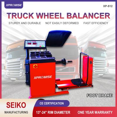 220 / 400V Heavy Duty Wheel Balancer For Truck Tyre Machine