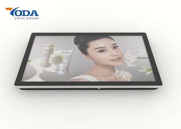 Touchable Electronic Display Screen , Large LCD Screens For Advertising