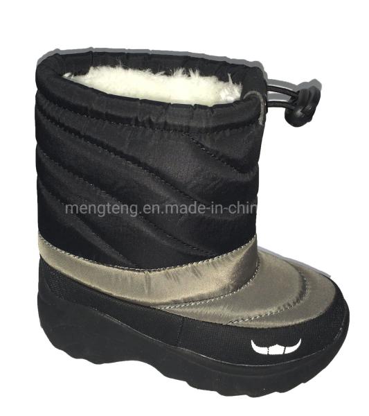 Pu Nylon Winter Snow Boots Non Slip Soft For Kids