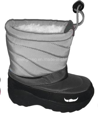 Pu Nylon Winter Snow Boots Non Slip Soft For Kids