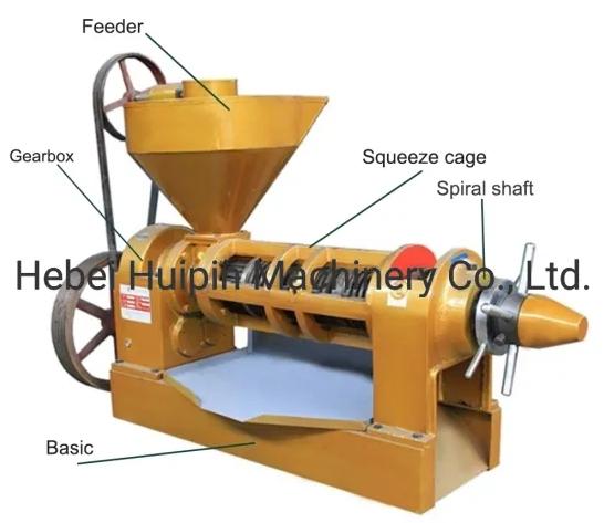 Groundnut / Cotton Oil Seed Press Machine Pre Press Expeller