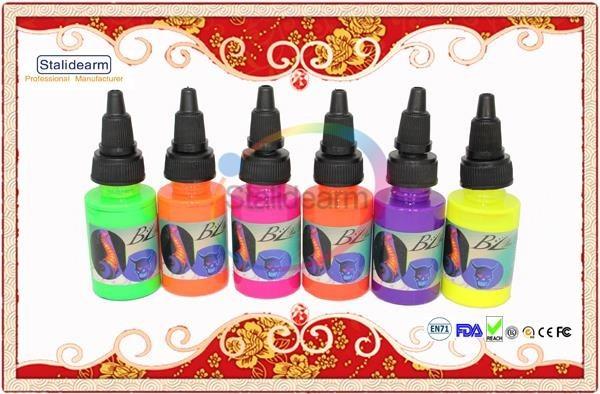 BL . Fluorescent tattoo colors, 15ml