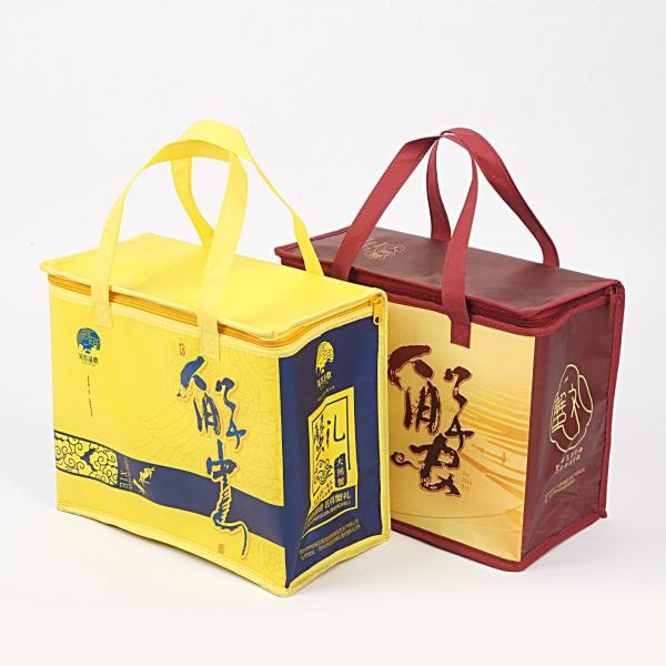China Manufacture Eco Friendly Bag Waterproof Thermal Non Woven Insulated Grocery Reusable Ice Bag Shop