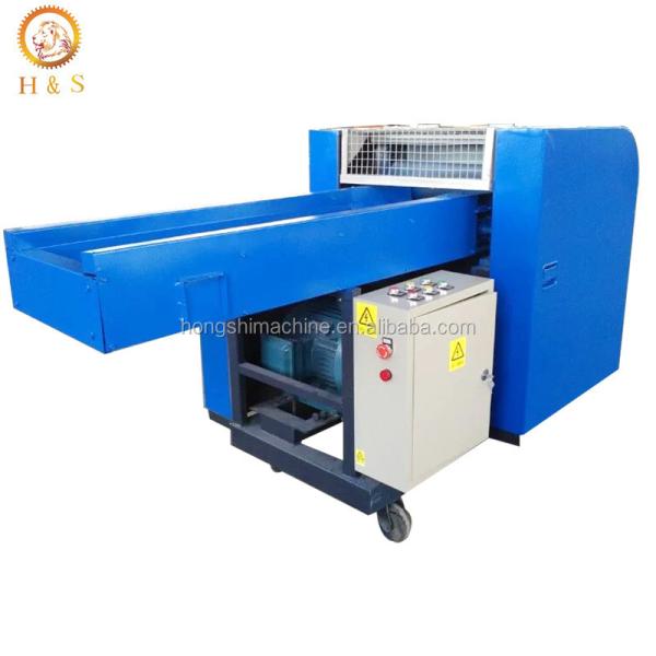 High Capacity Clothes Recycling Machine , Non Woven Fabrics Fiber Crushing Shredder