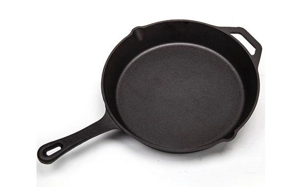 Pre-Seasoned Cast Iron Skillet Set 2-Piece-10 Inch and 12 Inch