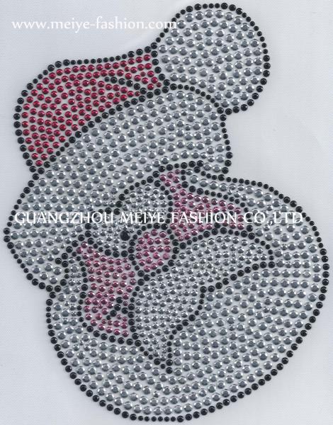 Motif, Hot fix motif, Rhinestone transfer, Rhinestone motif, Heat transfer motif