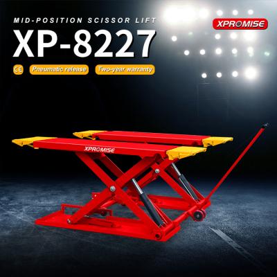 3000kg Small Scissor Lift Table 0.6 - 0.8Мра Hydraulic Stationary Car Lift