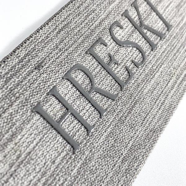 OEM ODM custom transparent silicone printed on elastic waist band grip tape for underwear sportswear