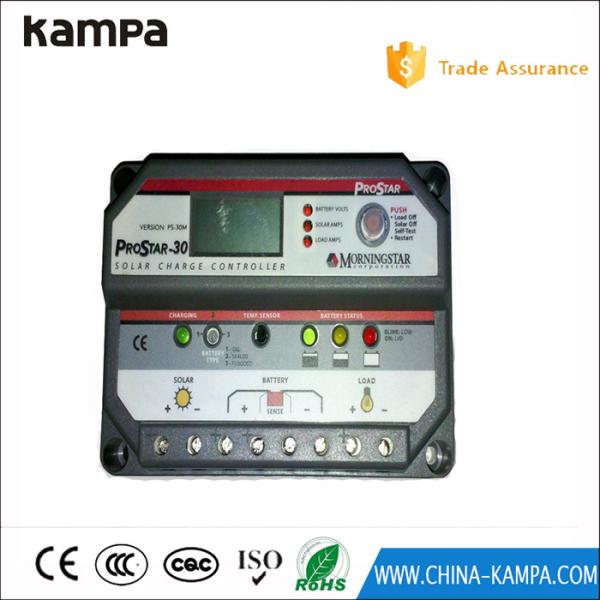 High quality PWM 30A solar charge controller regulator