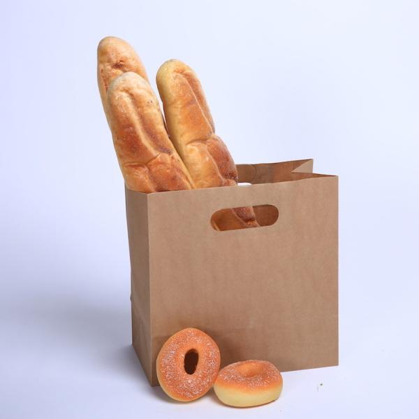 Bakery Food Flat Bottom Kraft Biodegradable Automatic Paper Bag Making Machine Cheap Price