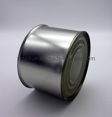 Hot Selling Food Grade 950# Metal Round Tin Can with Easy Open Lid