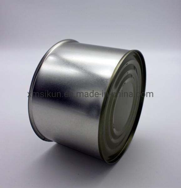 Hot Selling Food Grade 950# Metal Round Tin Can with Easy Open Lid