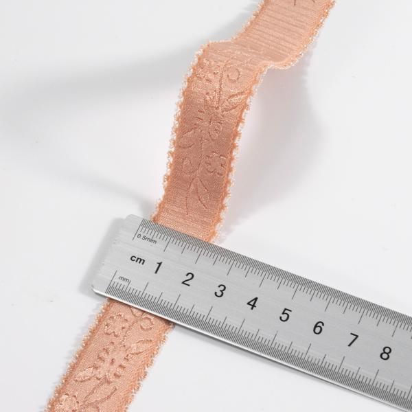 Soft women lingerie bra elastic band non-slip jacquard floral shoulder elastic replacement brassiere strap