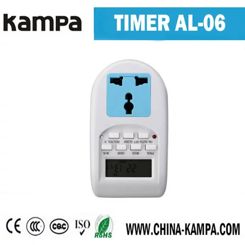 High quality  timers AL-06 Time Switch With Socket