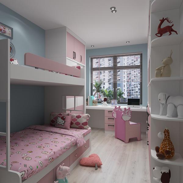 Customized Modern Design Bedroom Luxury Closet Wooden Cloth Wardrobe With Sliding Glass Door