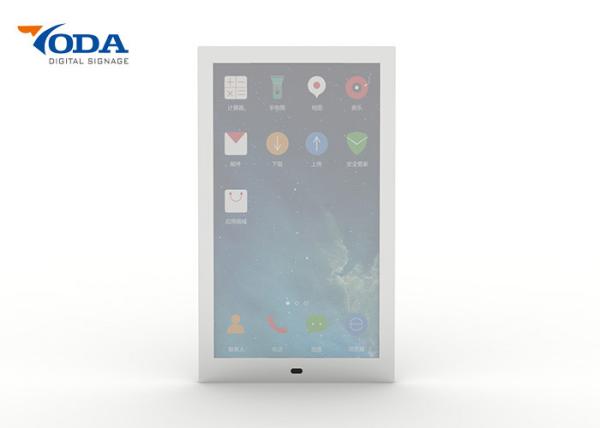 IR Touch Screen Makeup Mirror 32 Inch Tempered Glass Smart Mirror