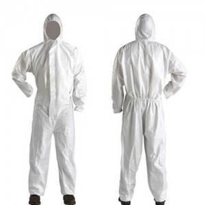 Medical Laboratory Disposable Protective Clothing Disposable Microporous Coverall