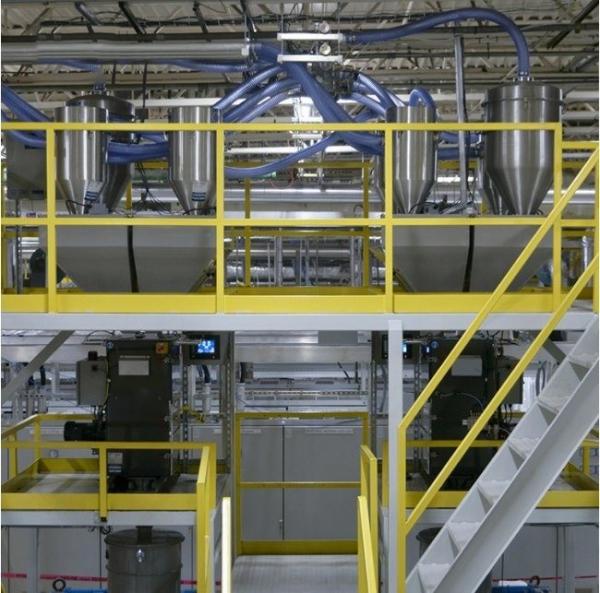 Five Beam 3200mm Ssmms/Smmss Spunmelt PP Non Woven Diaper Making Machine and Spunbond Fabric Machine for diaper