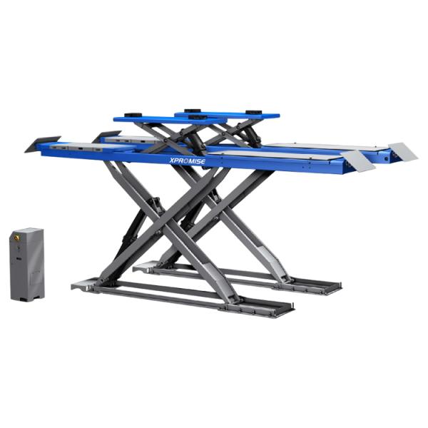Vehicle Repair Tire Changer Hydraulic Scissor Car Lift 3D Wheel Alignment