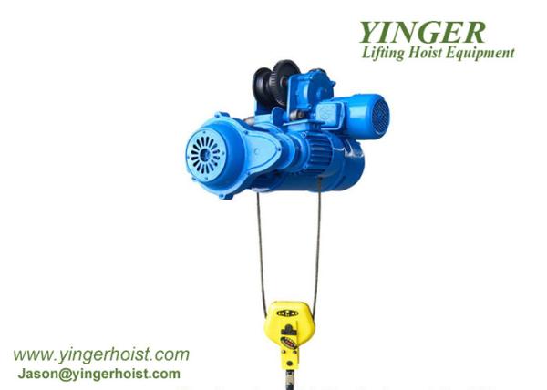 Explosion Proof Electric Rope Hoist , Electric Lifting Hoist 1 - 10T Lifting Weight