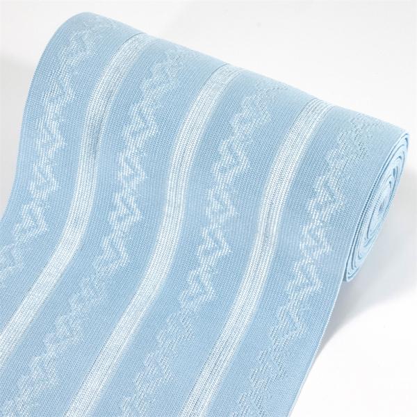 High elasticity flat wide woven and knitted medical sport bondage band orthodontic elastic band 180mm