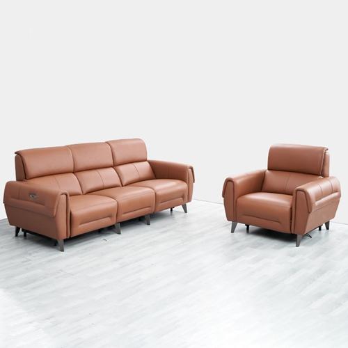 Italian Minimalist Leather Functional Sofa Living Room Combination Italian Luxury European Classic Electric Sofa