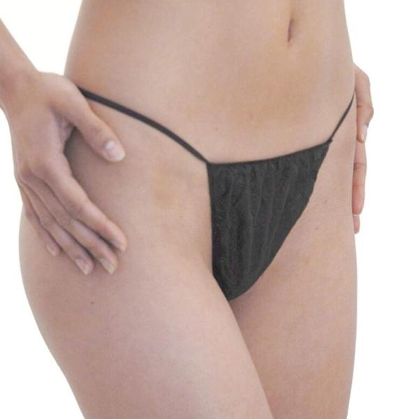 S&J Disposable Polypropylene PP Non Woven T-back Panties beach ladies disposable sexy thin bikini thong