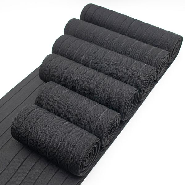 250mm Breathable fish line elastic band customized wide monofilament elastic band for medical sport