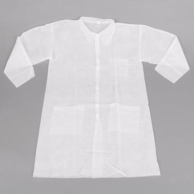 S&J Disposable 3 pocket PP/SMS/Spunlace children chemistry laboratory lab coat doctor scientist cosplay science lab coat for kid